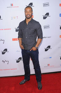 Isaiah Mustafa at the 2011 One Show Interactive Awards in New York.