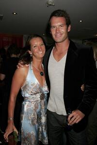 Layne Beachley and Tom Williams at the Oakley Women's Collection launch.