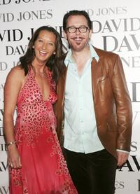 Layne Beachley and Kirk Pengilly at the David Jones Tahitian Summer Collection Launch.