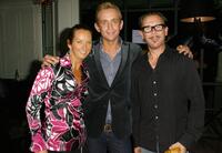Layne Beachley, Toby Osmand and Kirk Pengilly at the launch of "You Had To Be There" at Polo Lounge.
