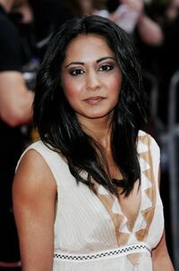Parminder K. Nagra at the Pioneer British Academy Television Awards.