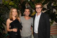Kate Beahan, Rob Marsala and Simon Baker at the Australians In Film party.