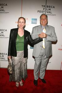 Arthur Nascarella and guest at the premiere of "Yonkers Joe" during the 2008 Tribeca Film Festival.