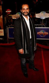 Navid Negahban at the premiere of "Charlie Wilson's War."
