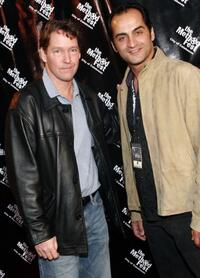 D.B. Sweeney and Navid Negahban at the closing night premiere of "Dirt Nap."