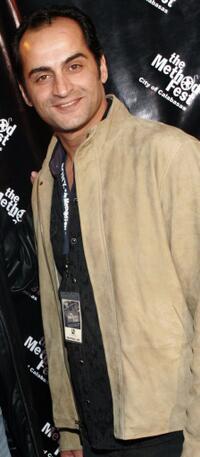 Navid Negahban at the closing night premiere of "Dirt Nap."