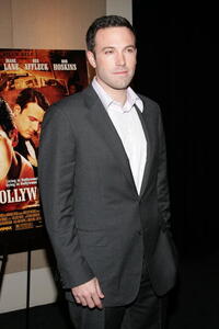 Ben Affleck at a N.Y. screening of "Hollywoodland."