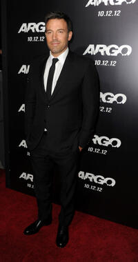 Ben Affleck at the California premiere of "Argo."