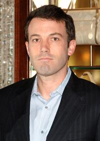 Ben Affleck at the Cartier holiday celebration to benefit The Art of Elysium.