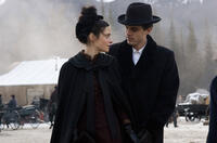 Zooey Deschanel and Casey Affleck in "The Assassination of Jesse James by the Coward Robert Ford."