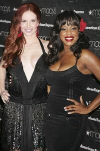 Phoebe Price and Niecy Nash at the Macy's Passport auction and fashion show.
