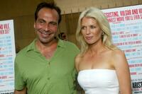 Taylor Negron and Jessica Benton at the Los Angeles premiere of the "The Aristocrats."
