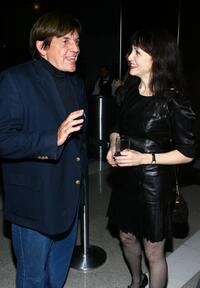 Bebe Neuwirth and guest at the night in New Orleans benefit for Habitat for Humanity.