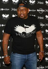 Aaron Neville at the Icons of Music II Auction.
