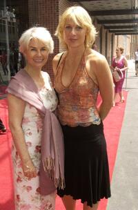 Robyn Nevin and Angie Milliken at the official opening of "Sydney Theatre."