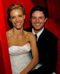 KaDee Strickland and Jason Behr at the after party reception of "The Wedding Bells."
