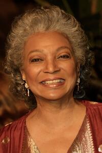 Nichelle Nichols at the NBC's 75th Anniversary All-Star Reception.