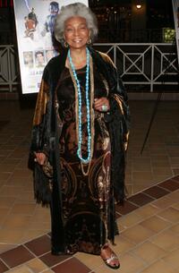 Nichelle Nichols at the premiere of "Surge of Power."
