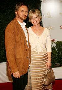 Stephen Nichols and Mary Beth Evans at the annual Daytime Emmy nominee party.