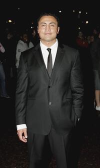 Rene Naufahu at the Air New Zealand Gala Screening of "NO.2" during the Times BFI London Film Festival.