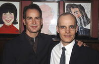 Geoffrey Nauffts and Zeliko Ivanek at the Broadway Opening of "The Caine Mutiny Court-Martial."
