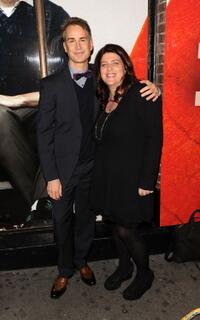 Geoffrey Nauffts and Sheryl Kaller at the Broadway opening of "Next Fall."