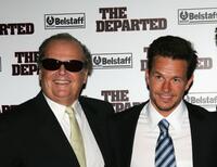 Jack Nicholson and Mark Wahlberg at the New York premiere of "The Departed."