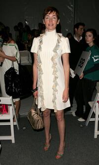 Julianne Nicholson at the Alice Roi Spring 2007 Fashion show during the Olympus Fashion Week.