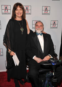 Polly Adams and Jerry Nelson at the 2010 AFTRA AMEE Awards.