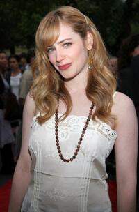 Jaime Ray Newman at the opening night of "I Am My Own Wife."