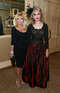 Loni Anderson and Julie Newmar at the 40th Annual Academy Of Magical Arts Awards in California.