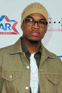 Ne-Yo at the T-Mobile Magenta Carpet of 2011 NBA All-Star Game in California.