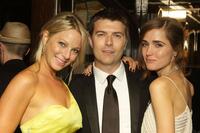 Anastasia Griffith, Noah Bean and Rose Byrne at the F/X "Damages" Primetime Emmy Awards party.