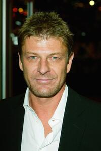 Sean Bean at the premiere of "National Treasure".