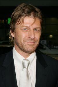 Sean Bean at the premiere of "North Country".