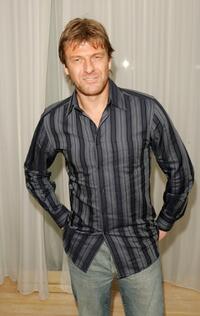 Sean Bean at the aftershow party Premiere of "The Island".