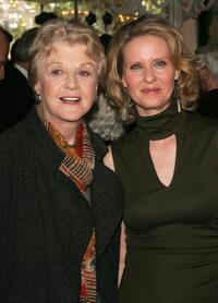 Cynthia Nixon and Angela Lansbury at the 2006 Tony Honors for Excellence In The Theatre luncheon at Tavern on the Green.