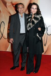 Claudio Amendola and Francesca Neri at the Italian premiere of "Melissa P."