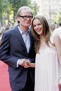 Bill Nighy and Alicia Silverstone at the UK premiere of "Stormbreaker".