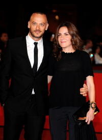 Filippo Nigro and Guest at the premiere of "A Game For Girls" during the 3rd Rome International Film Festival.