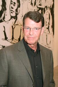 John Noble at the opening reception of Andy Warhol and Helmut Newtons work.