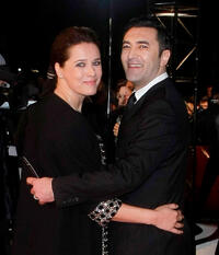 Desiree Nosbusch and Mehmet Kurtulus at the Goldene Kamera 2010 Award in Germany.
