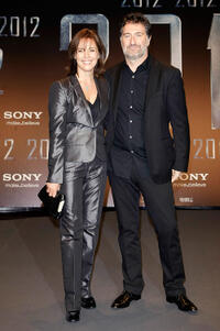 Desiree Nosbusch and Harald Kloser at the Europe premiere of "2012."