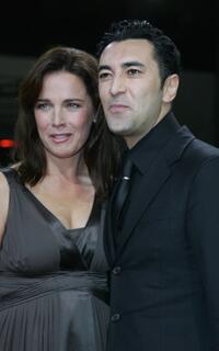 Desiree Nosbusch and Mehmet Kurtulus at the 20th European Film Awards.
