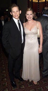 Jack Noseworthy and his friend Michelle Kittrell at the afterparty for the opening of "Thoroughly Modern Millie."