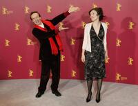 Roberto Benigni and Nicoletta Braschi at the 56th Berlin International Film Festival (Berlinale).