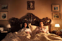 Monica Nappo as Sofia and Roberto Benigni as Leopoldo in "To Rome With Love."