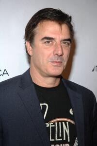 Chris Noth at the Mercedes-Benz Fashion Week.