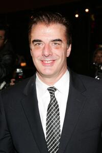 Chris Noth at the New York opening night of "Talk Radio."