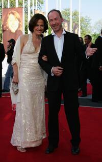 Ulrich Noethen and Guest at the German Film Awards.
